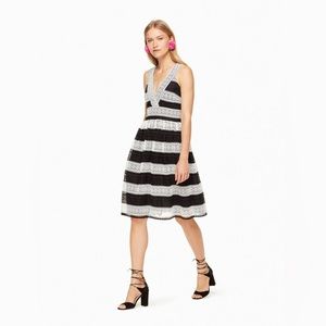 Kate Spade Colorblock Lace Dress Black/White. Size 0. Perfect condition.